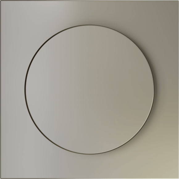 Накладка для светорегулятора поворотно-нажимного, S70 (шелк)