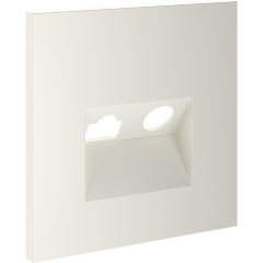 Накладка для розетки TV+RJ45 кат. 6, S70 (хлопок)