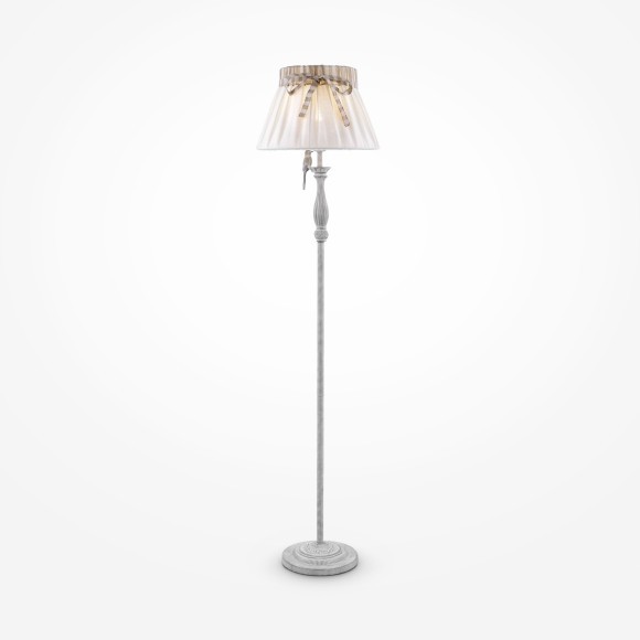 Торшер с абажуром Maytoni ARM013-22-W Bird под лампу 1xE27 40W