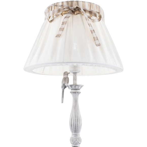 Торшер с абажуром Maytoni ARM013-22-W Bird под лампу 1xE27 40W