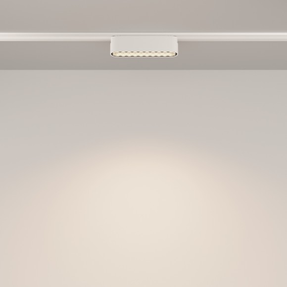 TR084-1-6W4K-W Трековый магнитный светодиодный светильник Maytoni Radity 48V CRI90+ 4000К 90Лм 60° 6Вт