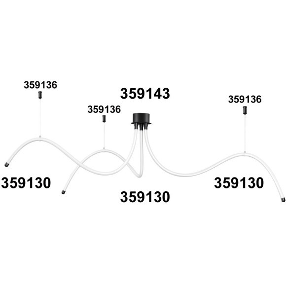 Однофазный трековый светодиодный светильник Novotech RAMO 359131 2500лм 25Вт Однофазный трековый светодиодный светильник Novotech RAMO 359131 2500лм 25Вт