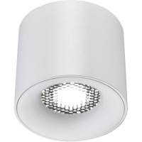 ST761.543.10 Светильник потолочный белый LED 1*10W 4000K 450Lm Ra 36° IP20 D80xH70 170-240VV Накладные светильники