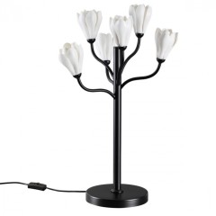 5090/6T MODERN ODL25 561 черный матовый/белый/фарфор Настольная лампа G4 LED 6*5W GARDI 5090/6T MODERN ODL25 561 черный матовый/белый/фарфор Настольная лампа G4 LED 6*5W GARDI