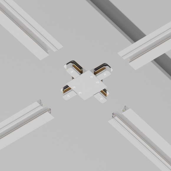 Х-соединитель для встр. в ГКЛ однофазного шинопровода Maytoni TRA002CX-11W Х-соединитель для встр. в ГКЛ однофазного шинопровода Maytoni TRA002CX-11W