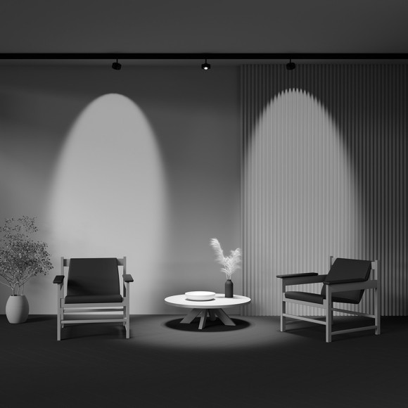 TR217-4-15WTW-DS-B Трековый магнитный SMART (App, Bluetooth Mesh, Алиса) светодиодный светильник Maytoni Exility CRI90+ 2700-6000К 770Лм 70° 15Вт