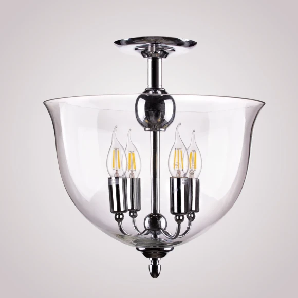 Светильник потолочный Crystal Lux ATLAS PL4 CHROME 1150/104