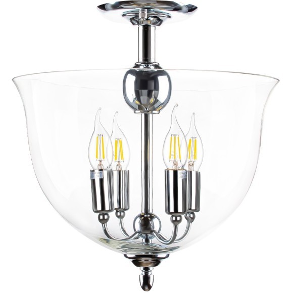 Светильник потолочный Crystal Lux ATLAS PL4 CHROME 1150/104