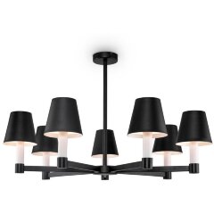 Люстра на штанге Maytoni MOD104PL-07B Tet-a-tet под лампы 7xE14 40W