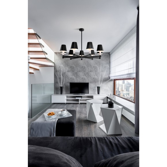 Люстра на штанге Maytoni MOD104PL-07B Tet-a-tet под лампы 7xE14 40W