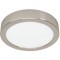 900583 Накладной светильник диммируемый FUEVA 5, 11W (LED), 3000K, Ø160, сталь, матовый никель / пластик, белый