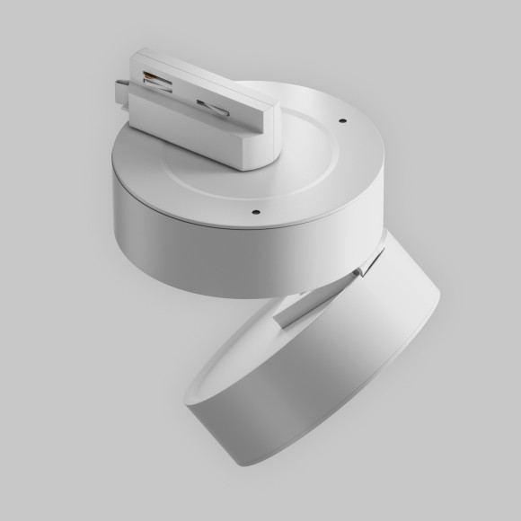 Однофазный двужильный светодиодный трековый светильник Maytoni Unity TR007-1-18W3K-W-1 ONDA 3000К 1490Лм CRI90+ 120° 18Вт