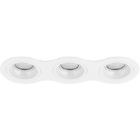 Встраиваемый светильник Lightstar D636060606 Domino под лампы 3xGU5.3 150W