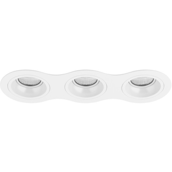 Встраиваемый светильник Lightstar D636060606 Domino под лампы 3xGU5.3 150W