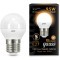 105102110 Лампа Gauss LED Шар E27 9.5W 890lm 3000K 1/10/50