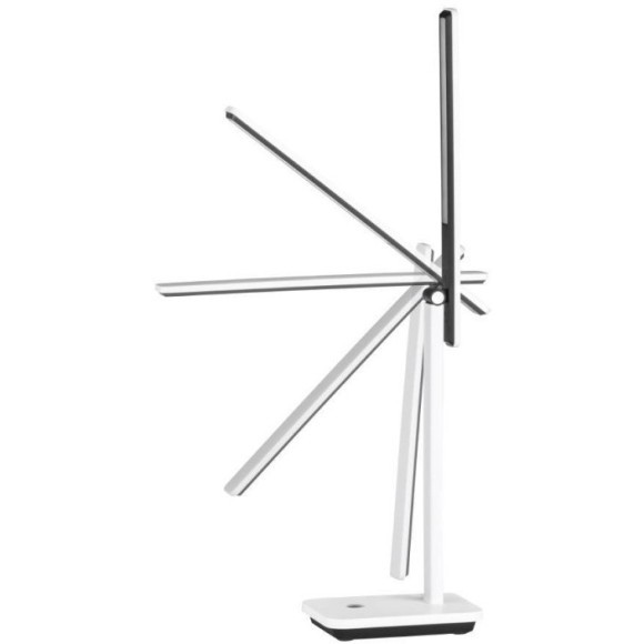 900956 Настольная лампа INIESTA, 3,6W(LED), 360lm, L330, B35, H350, пластик, белый, черный/пластик, белый