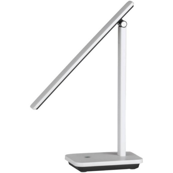 900956 Настольная лампа INIESTA, 3,6W(LED), 360lm, L330, B35, H350, пластик, белый, черный/пластик, белый