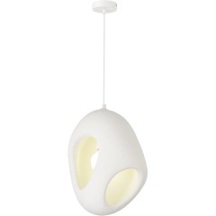 SL1522.543.01 Светильник подвесной ST-Luce белый/белый E27 1*60W WABI SABI SL1522.543.01 Светильник подвесной ST-Luce белый/белый E27 1*60W WABI SABI