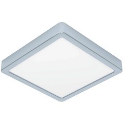 900651 Накладной светильник FUEVA 5, 17W (LED), 3000K, IP44, L210, B210, H28, сталь, хром / пластик, белый 900651 Накладной светильник FUEVA 5, 17W (LED), 3000K, IP44, L210, B210, H28, сталь, хром / пластик, белый