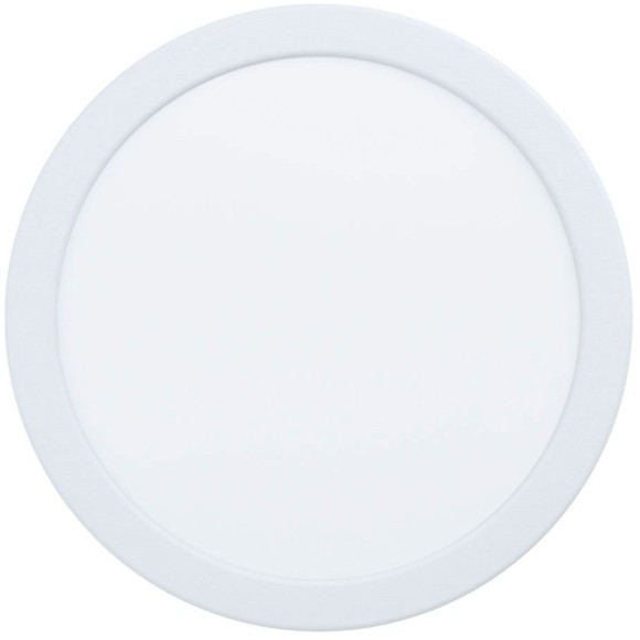 99151 Светодиодный встраиваемый светильник FUEVA 5, 17W (LED), Ø216, ET26, 2100lm, 4000K, сталь, белый