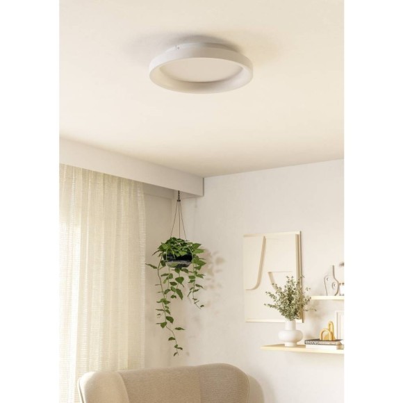 901249 Светод потолочн свет-к LORETELLO, 12W(LED), Ø350, пластик, сталь, белый, 2700-6500K, 1440lm 901249 Светод потолочн свет-к LORETELLO, 12W(LED), Ø350, пластик, сталь, белый, 2700-6500K, 1440lm