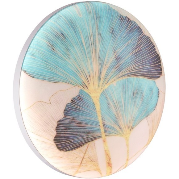 7747/EL PALE SN Светильник светодиодный потолочный пластик/белый/мульти LED 70Вт 3000-6000К D480 IP43 пульт ДУ FLOREN