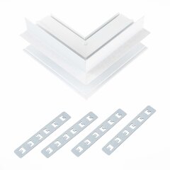 ST007.559.12 Внешний угол-соединитель для шинопровода в ГКЛ 12.5мм SKYLINE 48 ST007.559.12 Внешний угол-соединитель для шинопровода в ГКЛ 12.5мм SKYLINE 48