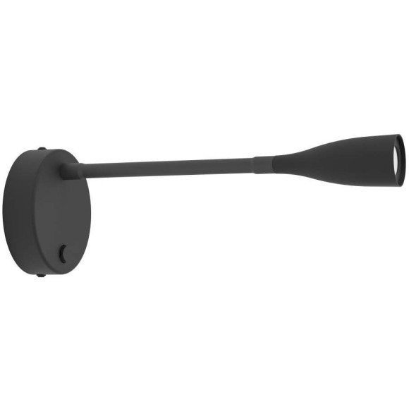 901818 Светодиодный спот OLIVANDINO, 3,8W(LED), 3000K, 320lm, сталь, черный, schwarz