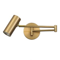 SLE201021-01 Светильник настенный Латунь/Латунь GU10 LED 1*5W 4000K ZOOM SLE201021-01 Светильник настенный Латунь/Латунь GU10 LED 1*5W 4000K ZOOM