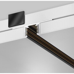 Maytoni Exility X TRX239-423.12B Шинопровод (трек) 3м черный низковольтный магнитный, встраиваемый в ГКЛ потолок 12.5мм, размер 3000x50x14.5мм, 48В, торцевые заглушки и декоративный экран в комплекте