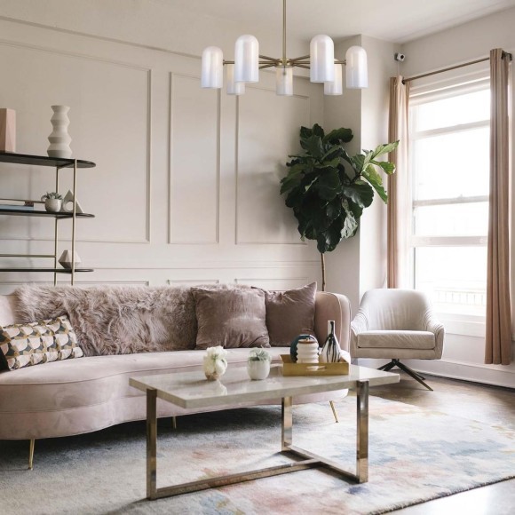 4619-6P, подвесная люстра, L990xW90xH425/725, 6xG9x40W, excluded