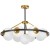 Подвесной светильник Lumina Deco Donzano LDP 8034-9 BK+WT