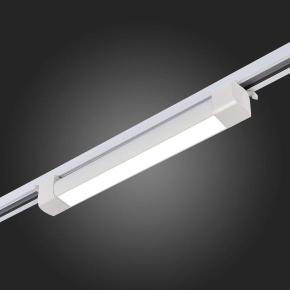 ST368.546.20 Белый однофазный двужильный светодиодный поворотный трековый светильник 20W 4000K 1450Lm Ra90 120° ST Luce Base