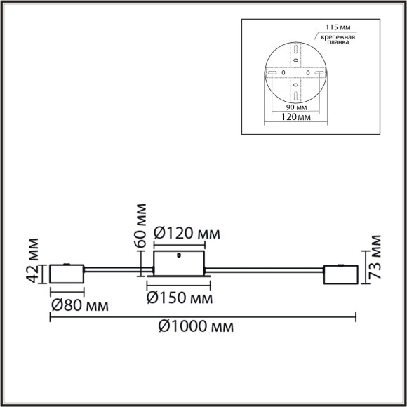 8343/12C Люстра Lumion COMFI GX53 LED 84W 220V TORINA 8343/12C Люстра Lumion COMFI GX53 LED 84W 220V TORINA
