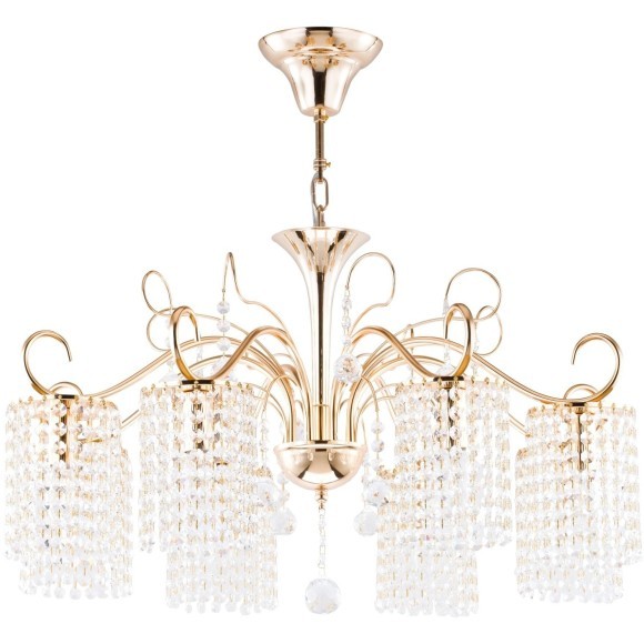 Люстра подвесная Freya FR1127-PL-08-G Leona под лампы 8xE14 40W