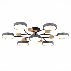 SLE6006-702-07 Светильник потолочный Серый/Серый LED 7*12W 3000K/4500K/6000K FAEMA SLE6006-702-07 Светильник потолочный Серый/Серый LED 7*12W 3000K/4500K/6000K FAEMA