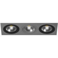Встраиваемый светильник Lightstar i839070907 Intero 111 под лампы 3xGU10 150W