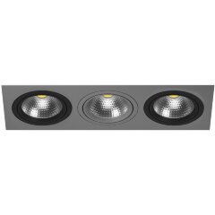 Встраиваемый светильник Lightstar i839070907 Intero 111 под лампы 3xGU10 150W Встраиваемый светильник Lightstar i839070907 Intero 111 под лампы 3xGU10 150W