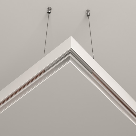 Угловой соединитель для накладного шинопровода Maytoni Exility TRA034HCL-41W