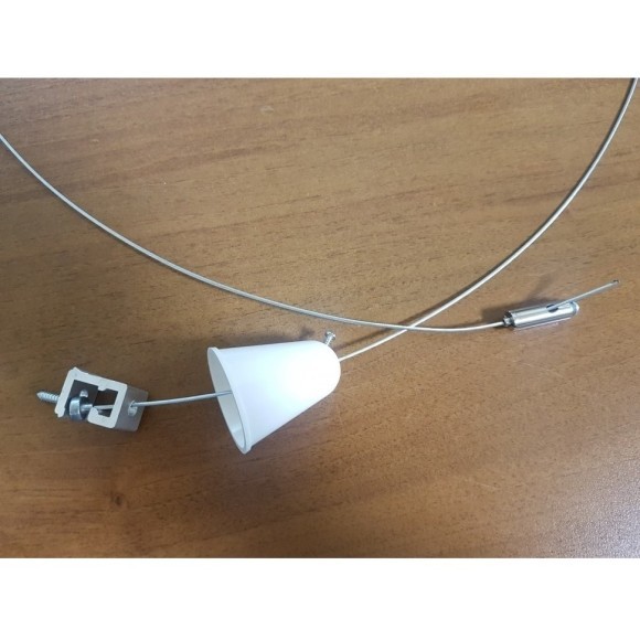 Подвес 1шт с тросом 1.5м для однофазных трехжильных шин Novotech 135022