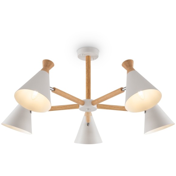 Люстра на штанге Freya FR5169PL-05W Rise под лампы 5xE14 40W