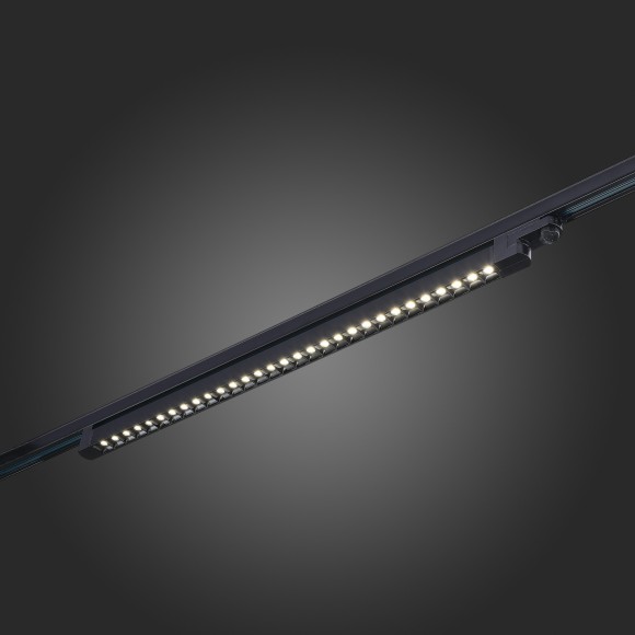 ST662.446.30 Св-к трек. Черный LED 1*30W 4000K 2 400Lm Ra90 48° IP20 L935xW33xH73 165-265V Трехфазная трековая система