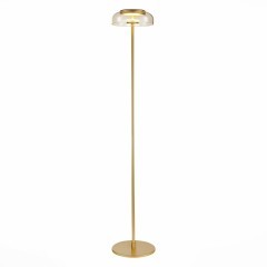 SL6002.205.01 Торшер ST-Luce Золотистый/Янтарный LED 1*7W 4000K LAZIO SL6002.205.01 Торшер ST-Luce Золотистый/Янтарный LED 1*7W 4000K LAZIO