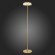 SL6002.205.01 Торшер ST-Luce Золотистый/Янтарный LED 1*7W 4000K LAZIO