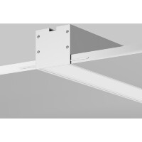 Maytoni ALM-7236T-S-2M 636010 Алюминиевый безрамочный 2м профиль встраиваемый в ГКЛ, без фланца (кромки), размер 72x36мм, ленты до 28.5мм, ширина световой линии 33мм, без торцевых заглушек в комплекте