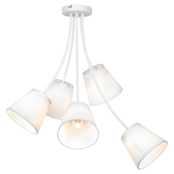 Люстра потолочная Lussole LSP-8267 LAFAYETTE IP21 под лампы 5xE27 200W