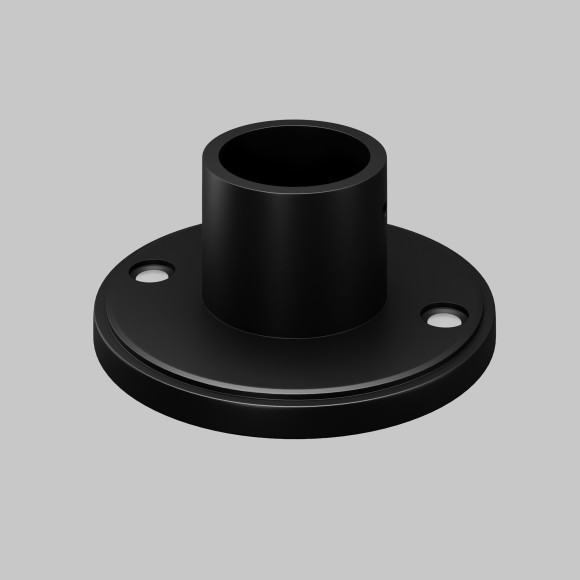 Основание для напольного монтажа скругленного шинопровода Maytoni Levity TRA184BC-R-11B