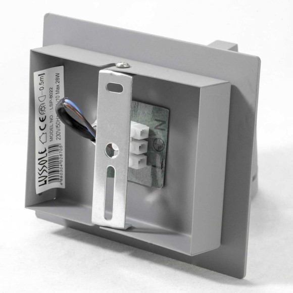 Спот настенный Lussole LSP-8022 DILLINGHAM IP21 под лампу 1xGU10 50W Спот настенный Lussole LSP-8022 DILLINGHAM IP21 под лампу 1xGU10 50W