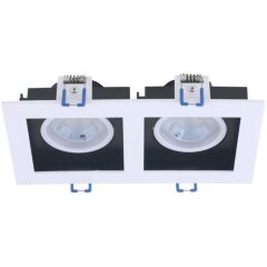 Встраиваемый светильник Arte Lamp A2910PL-2WH GRADO светодиодный 2xLED 10W 48V Встраиваемый светильник Arte Lamp A2910PL-2WH GRADO светодиодный 2xLED 10W 48V