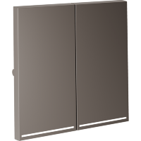 Клавиши для выключателя/переключателя двухклавишного с подсветкой, S70 (капучино)